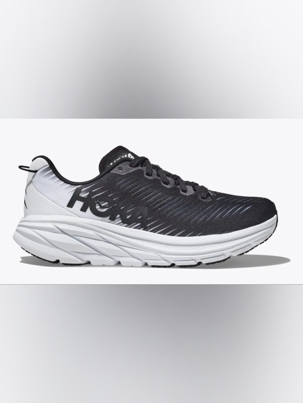 Hoka Rincon 3 Women's Black And White Size 7.5D